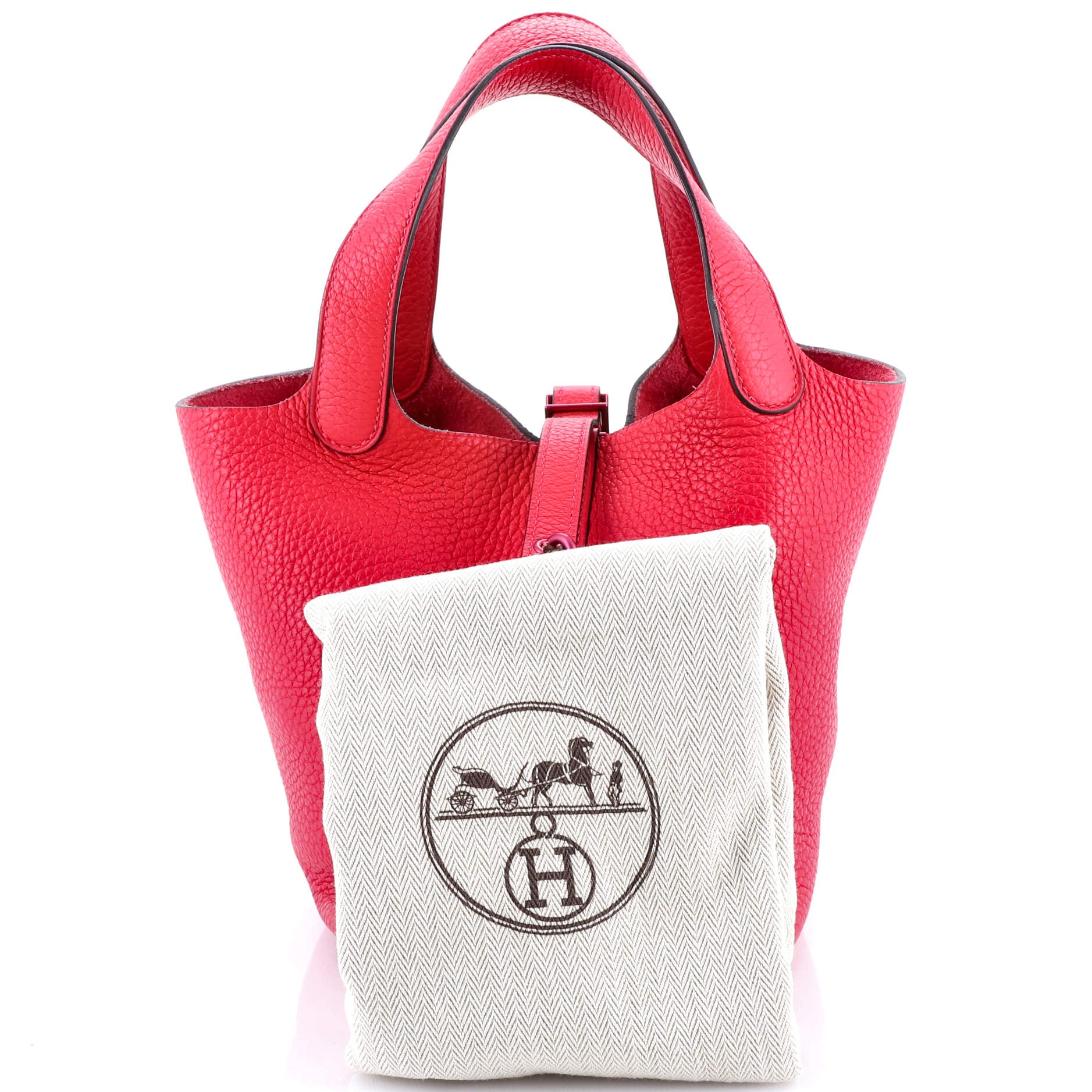 Monochrome Picotin Lock Bag Clemence PM