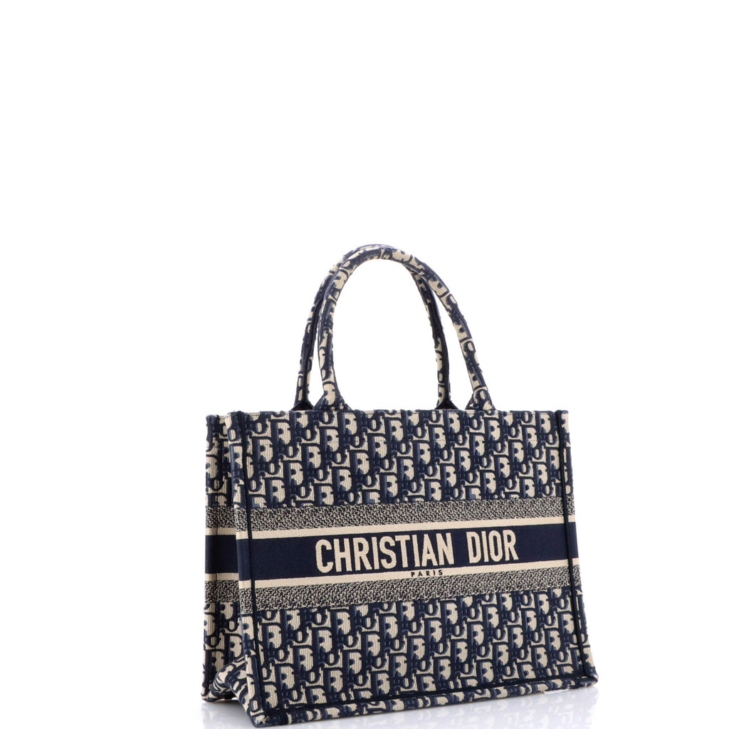 Book Tote Oblique Canvas Medium