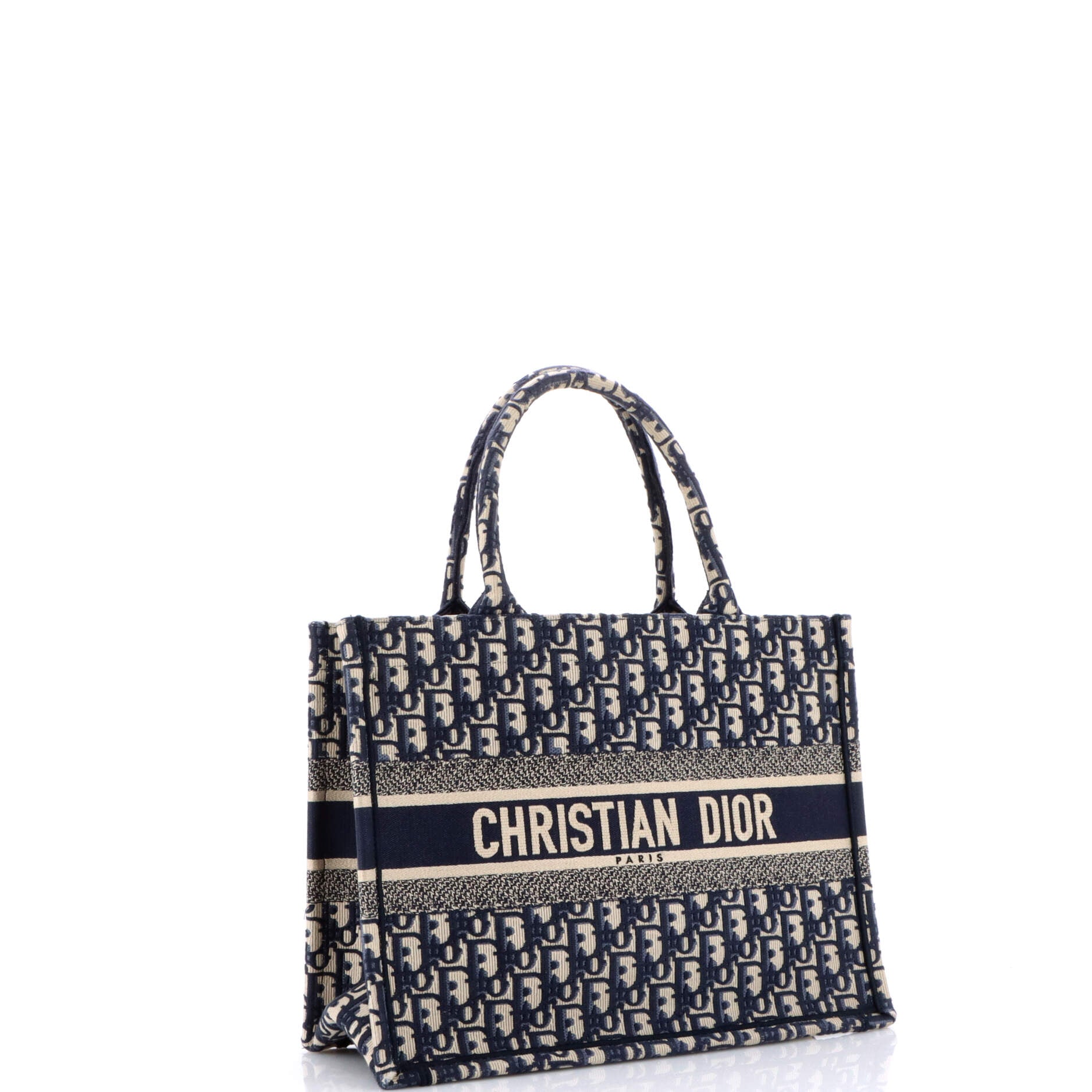 Book Tote Oblique Canvas Medium