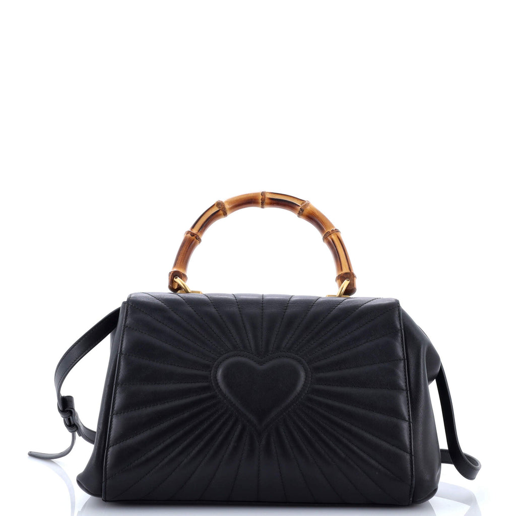 Queen Margaret Top Handle Bag Quilted Leather Medium