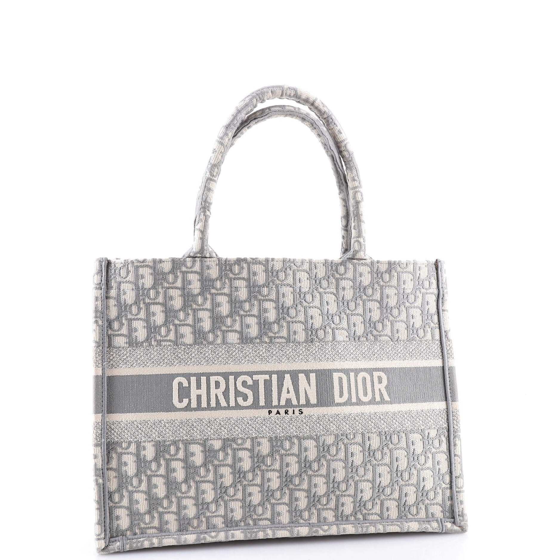Book Tote Oblique Canvas Medium
