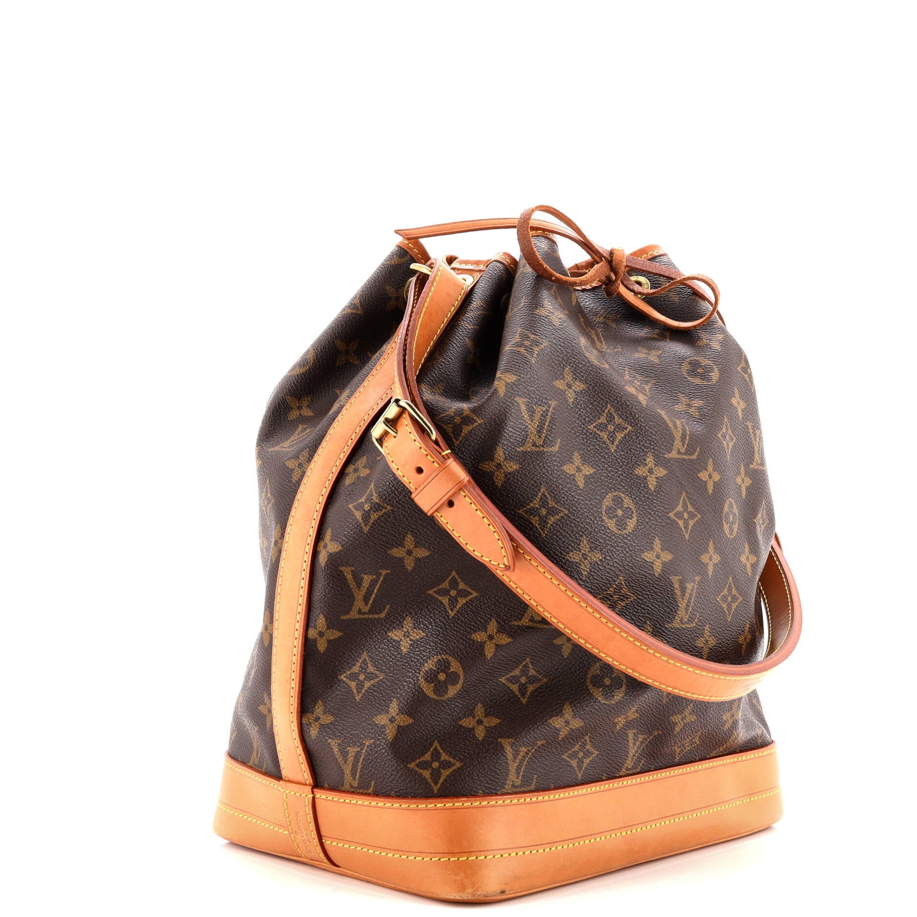 Noe Handbag Monogram Canvas Large