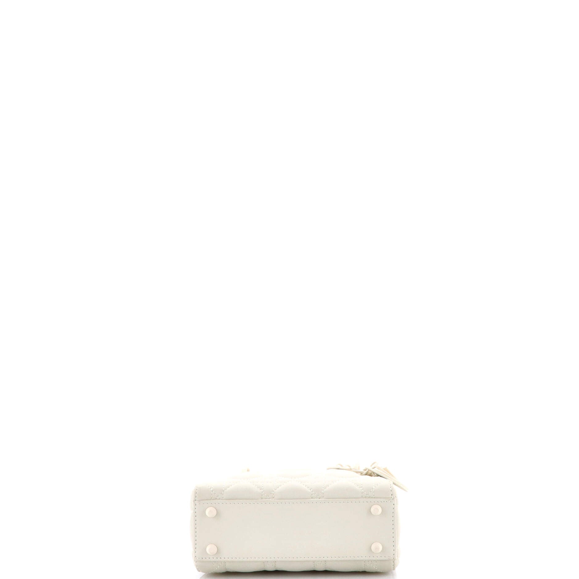 Ultra Matte Lady Dior Chain Bag Cannage Quilt Calfskin Mini
