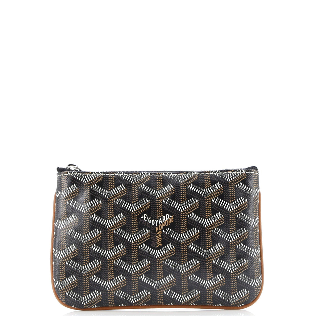 Senat Zip Pouch Coated Canvas Mini