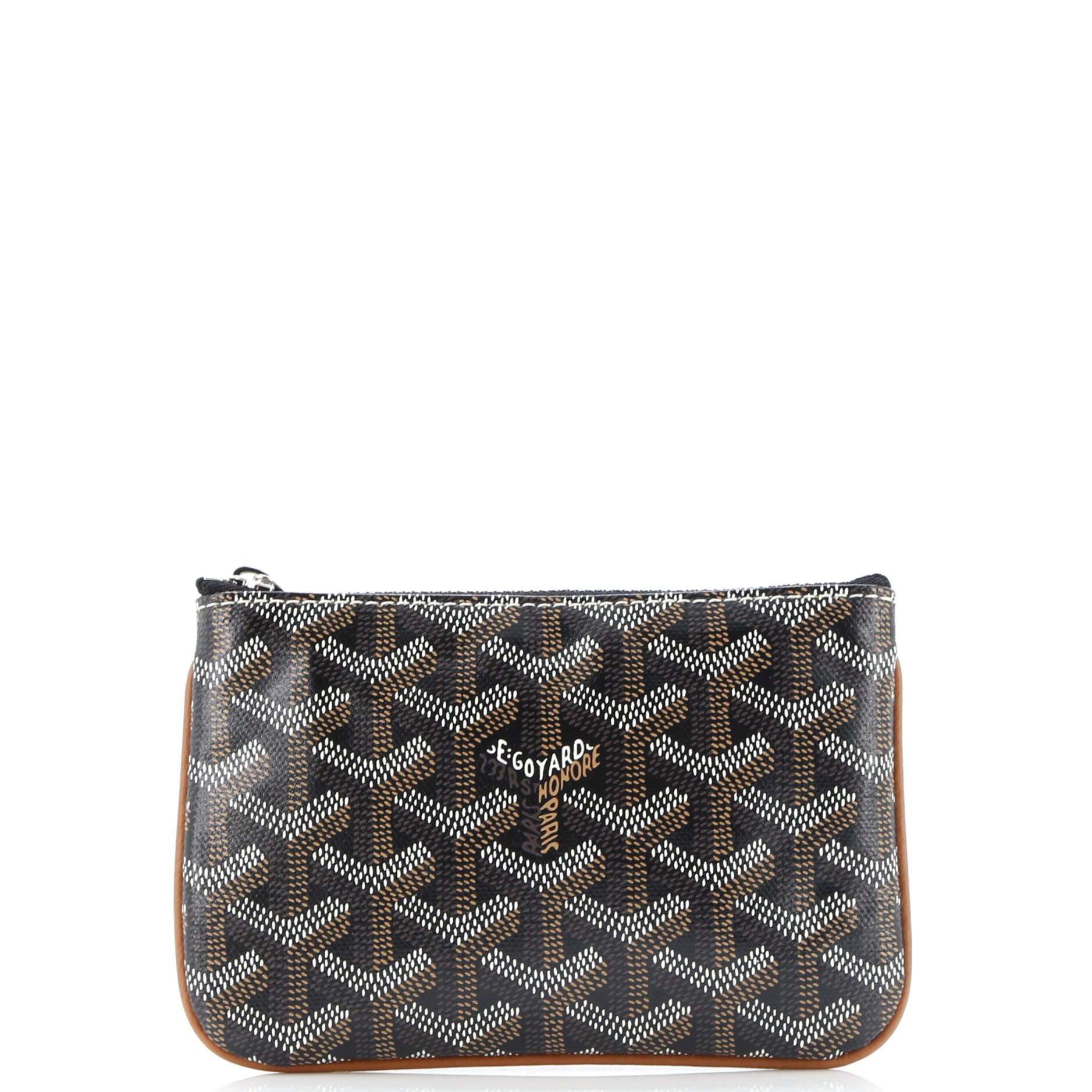 Senat Zip Pouch Coated Canvas Mini