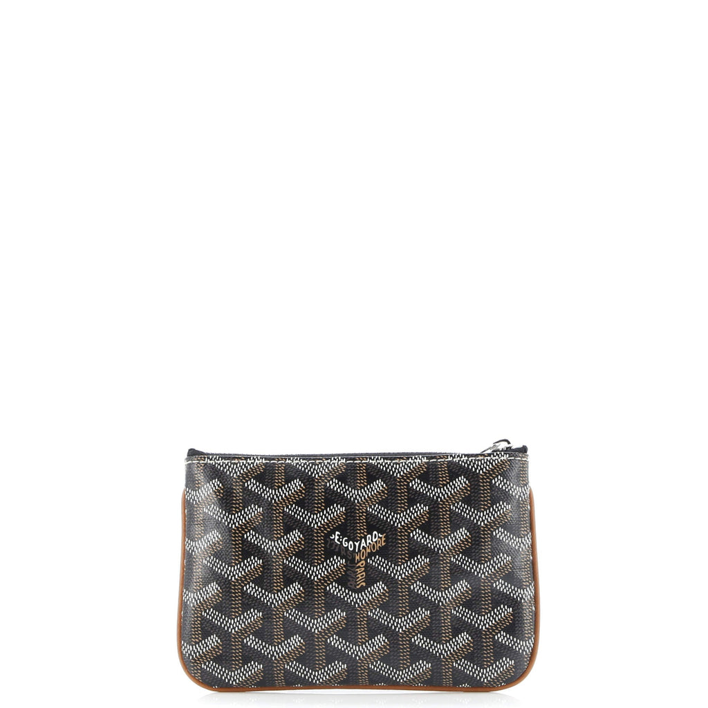 Senat Zip Pouch Coated Canvas Mini