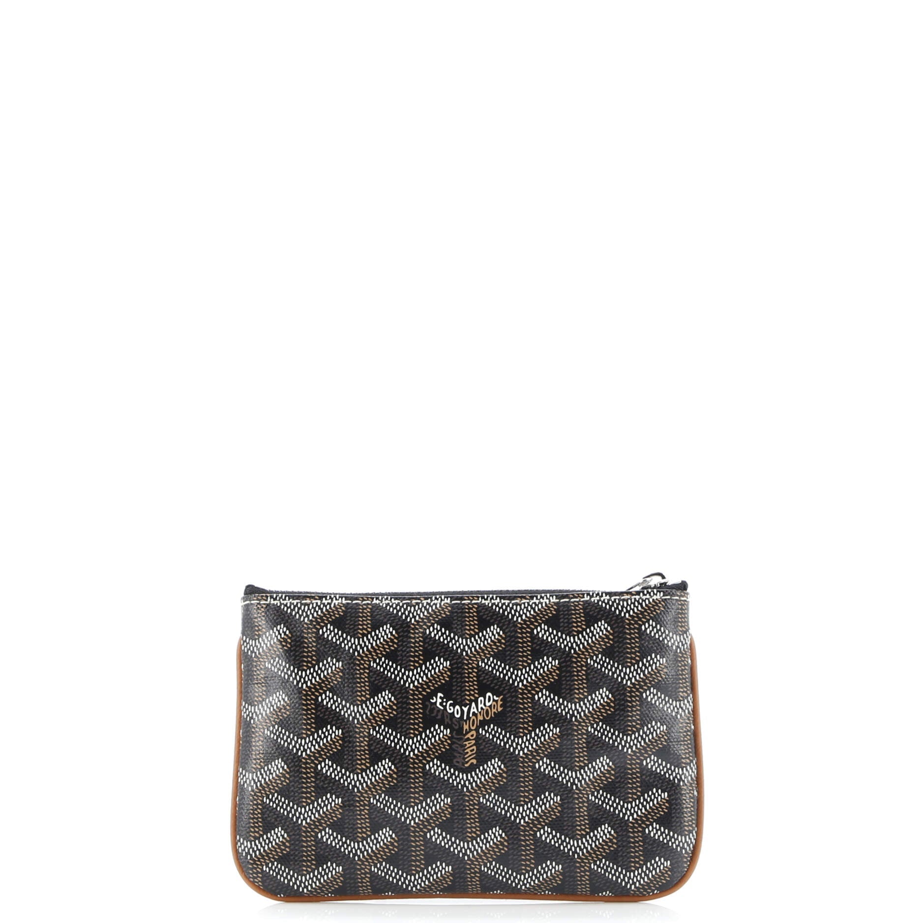 Senat Zip Pouch Coated Canvas Mini