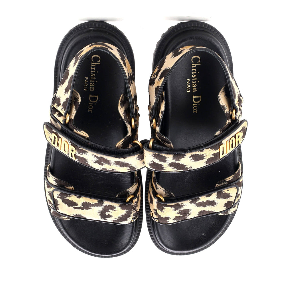 Women's DiorAct Sandals Printed Technical Fabric