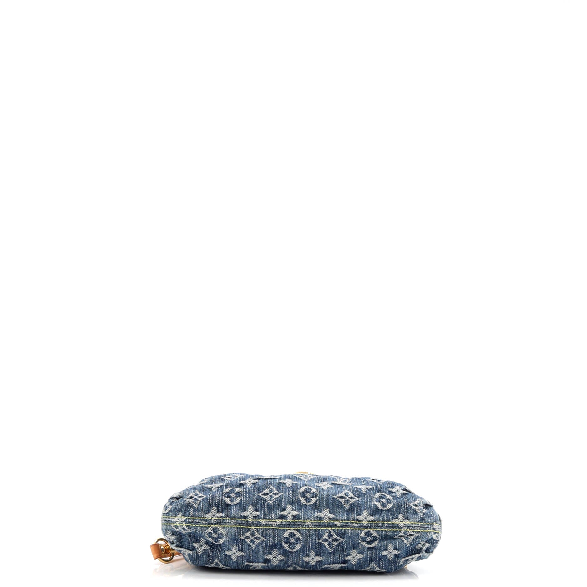 Pleaty Handbag Denim Mini