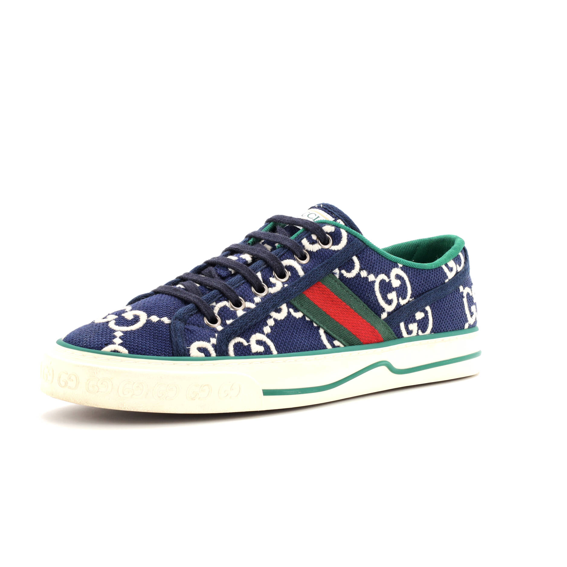 1977 Tennis Sneakers GG Embroidered Canvas