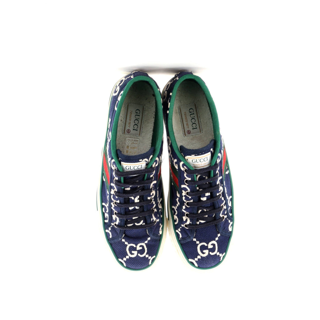 1977 Tennis Sneakers GG Embroidered Canvas