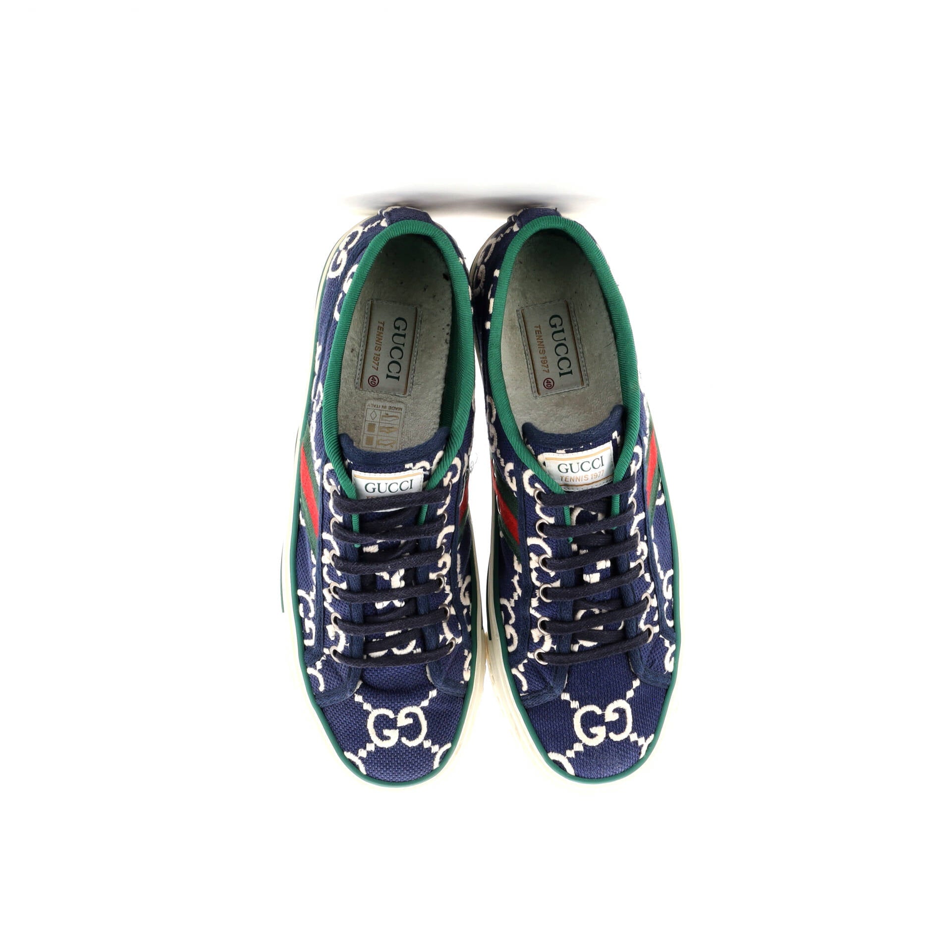 1977 Tennis Sneakers GG Embroidered Canvas