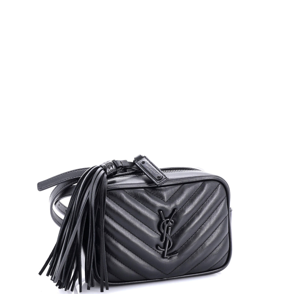 Lou Belt Bag Matelasse Chevron Leather