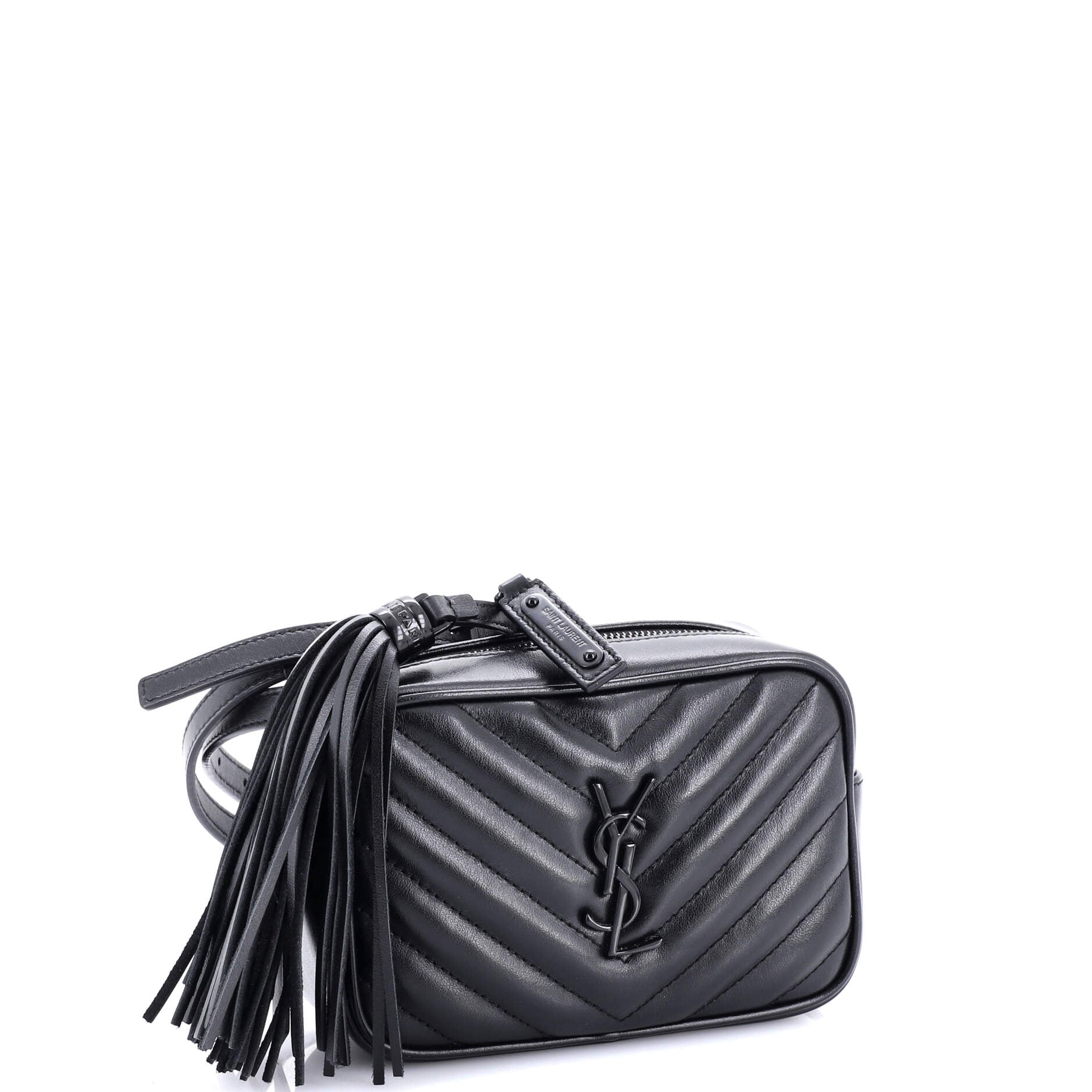 Lou Belt Bag Matelasse Chevron Leather