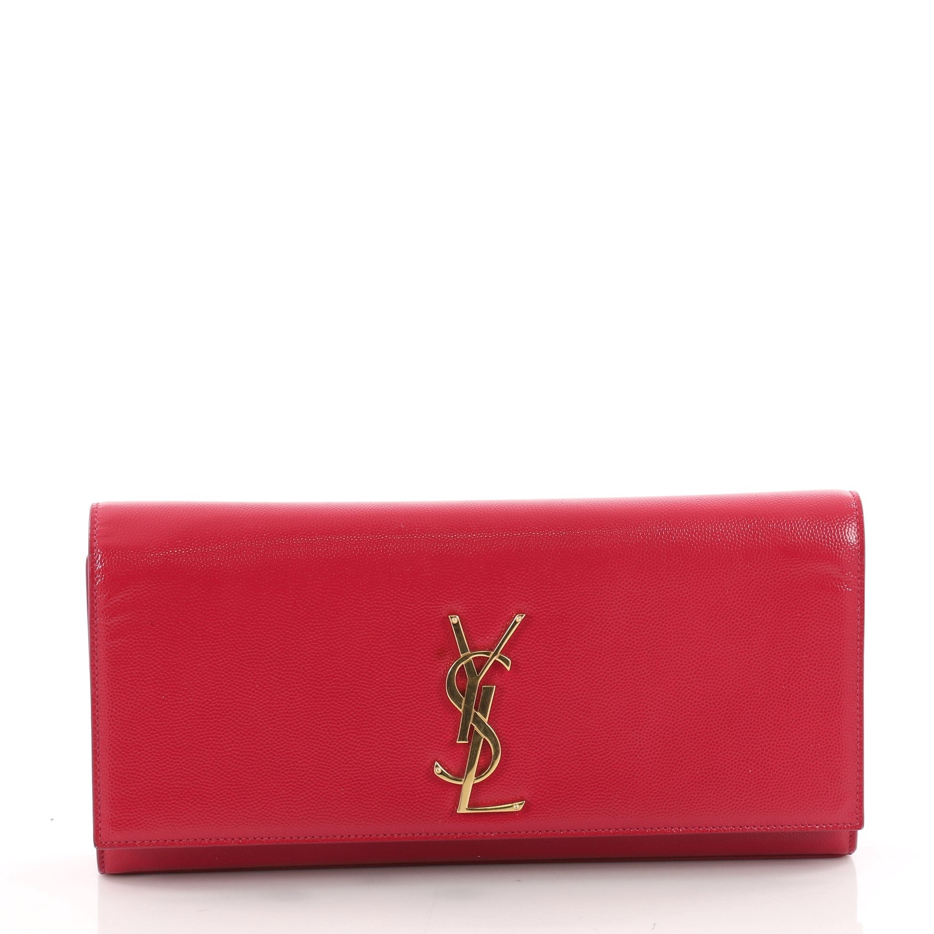 Classic Monogram Clutch Leather Long
