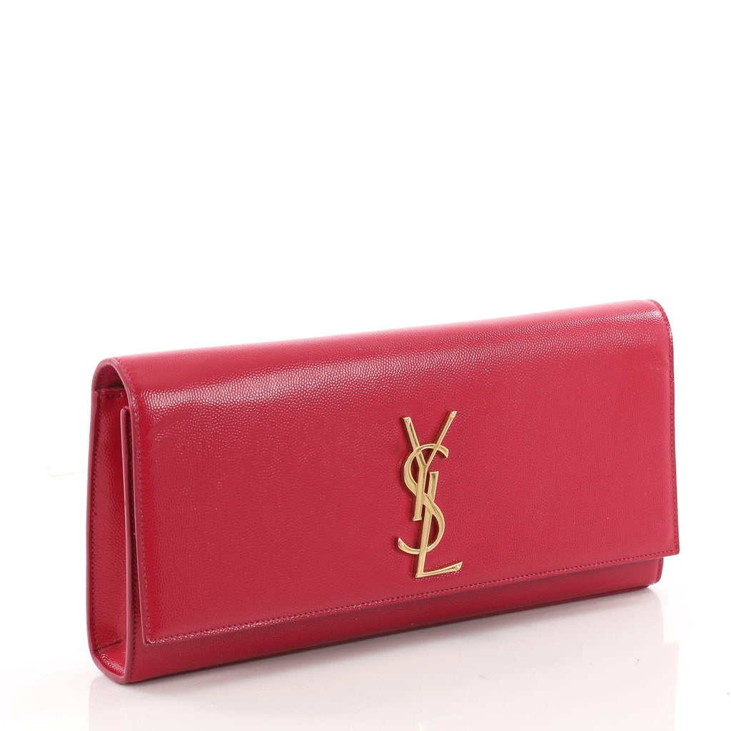 Classic Monogram Clutch Leather Long