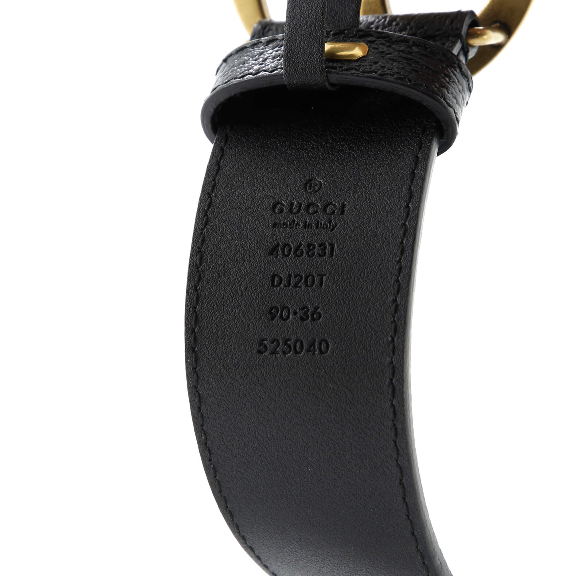 GG Marmont Belt Leather Wide