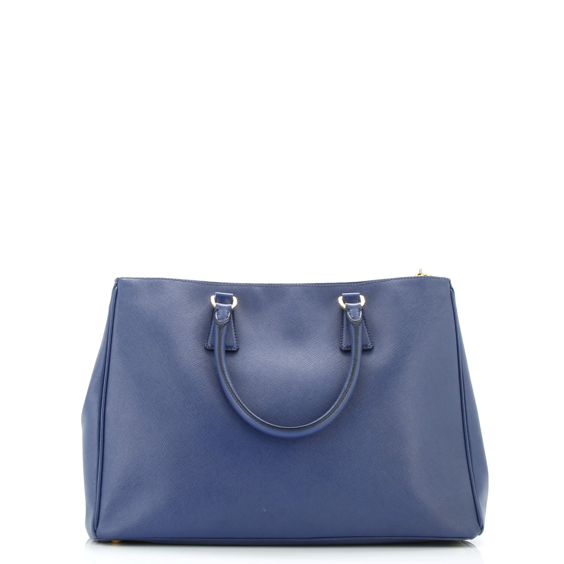 Double Zip Lux Tote Saffiano Leather Large