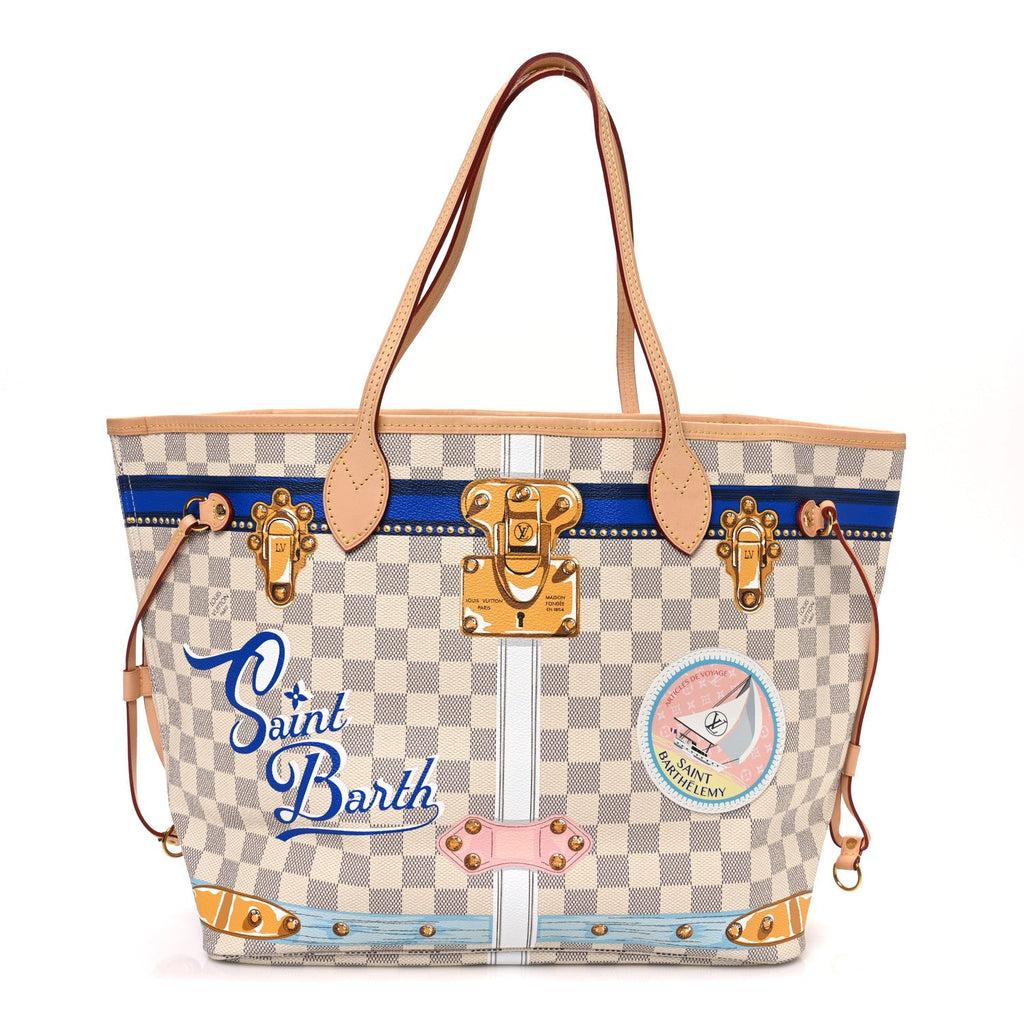 Damier Azur Summer Trunks Saint Barth Neverfull MM