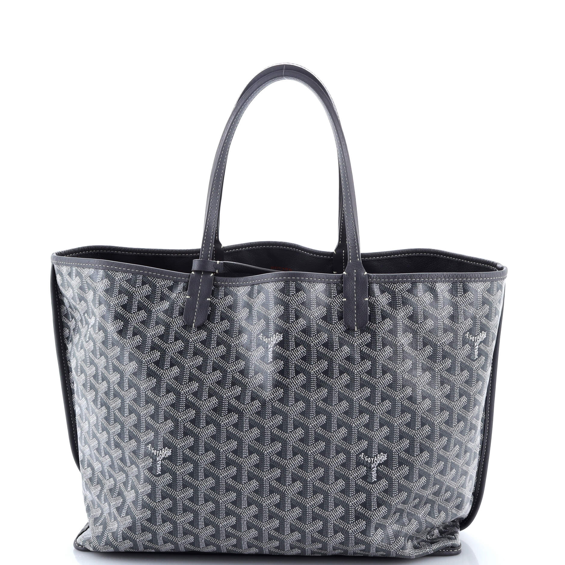 Anjou Reversible Tote Coated Canvas PM