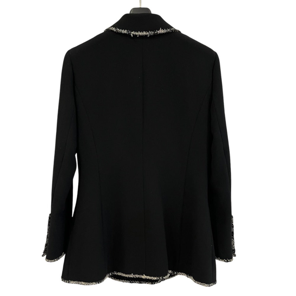 Chanel COCO Camellia Emblem Wool Tweed Jacket