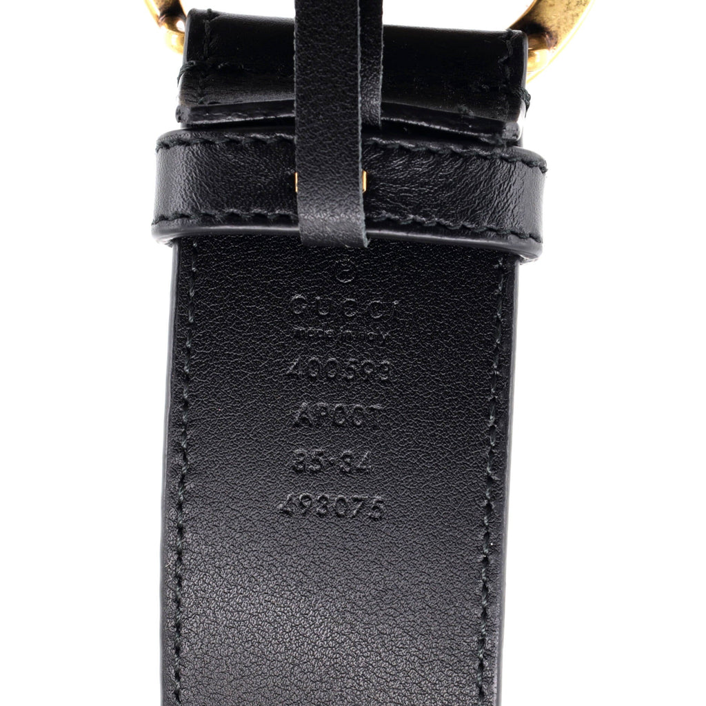 GG Marmont Belt Leather Wide