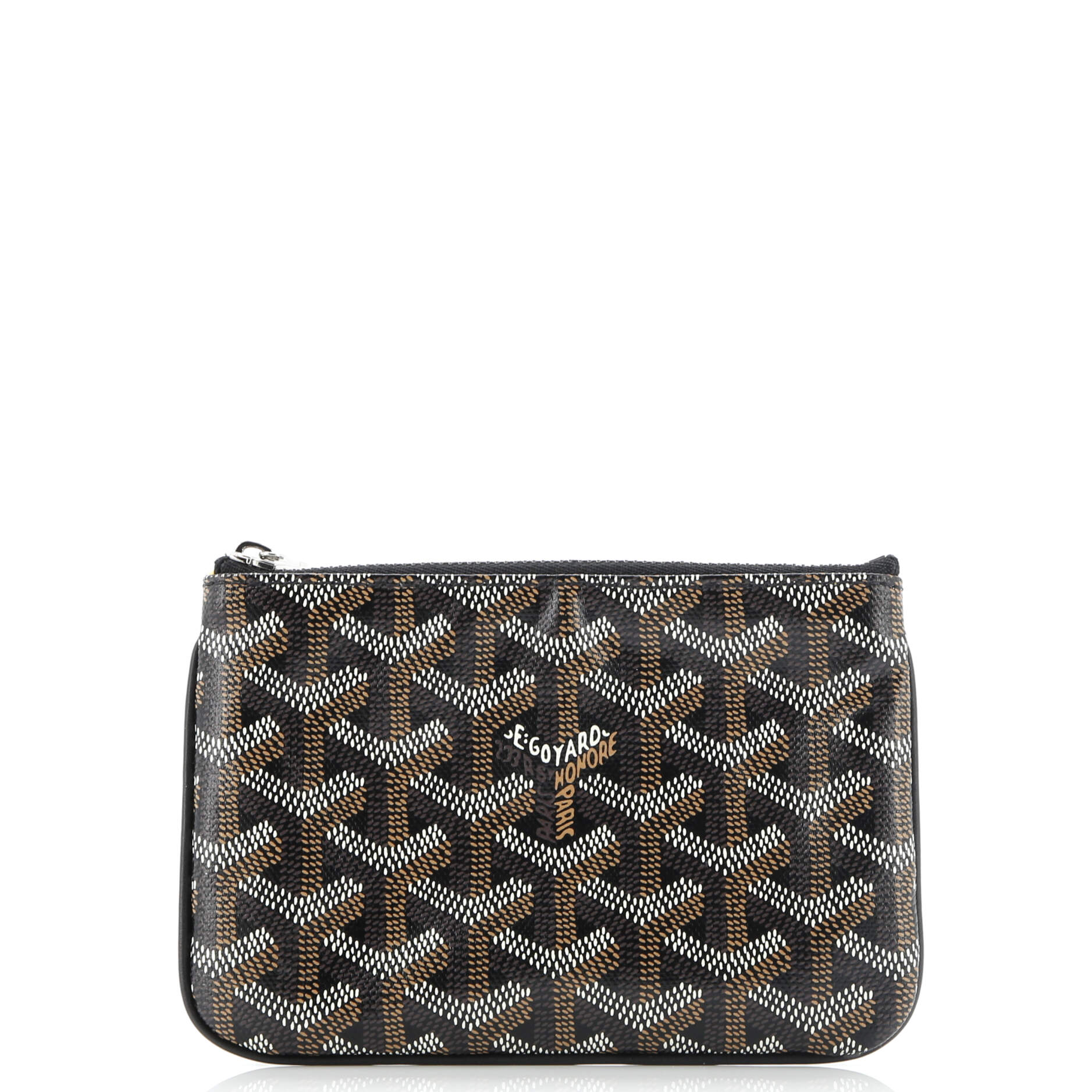 Senat Zip Pouch Coated Canvas Mini