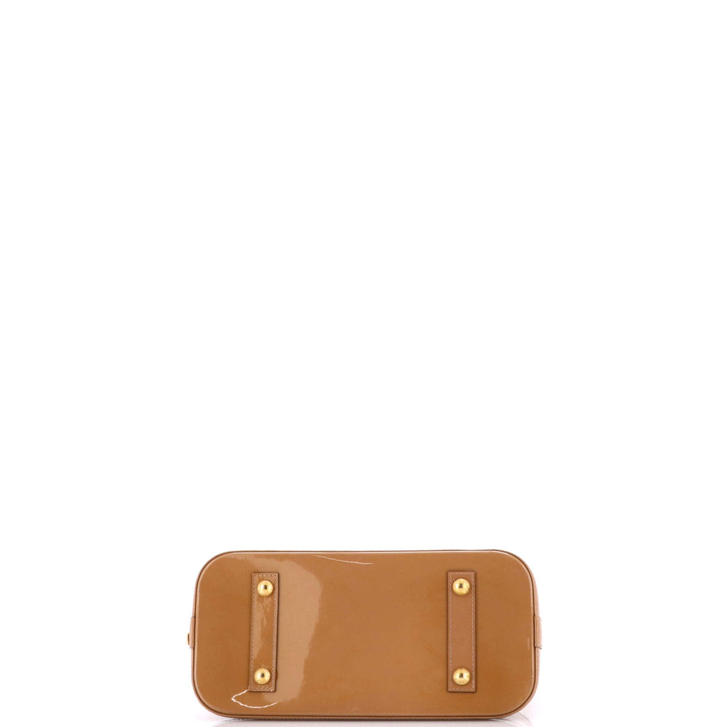 Alma Handbag Monogram Vernis PM