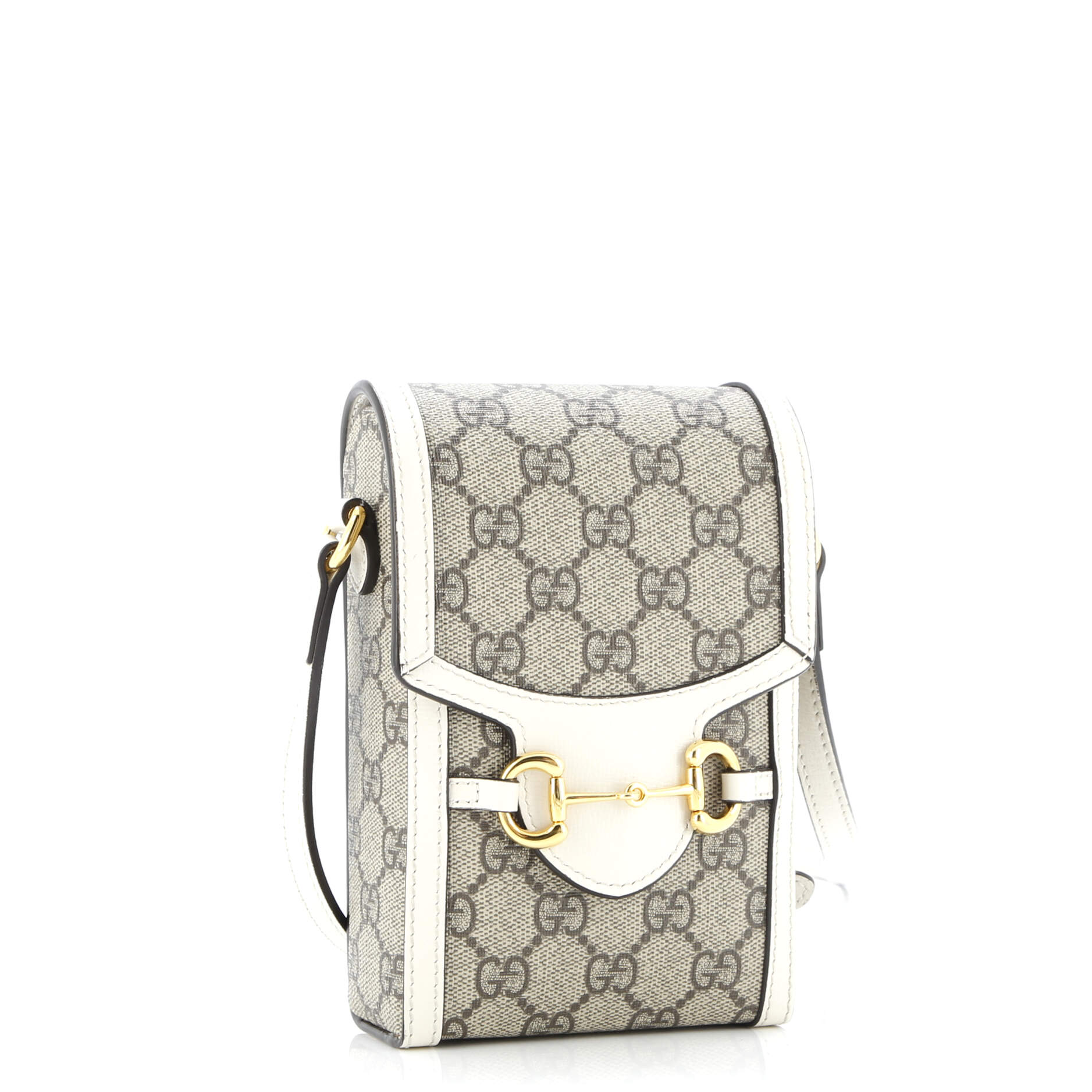 Horsebit 1955 Crossbody Bag GG Coated Canvas with Leather Mini