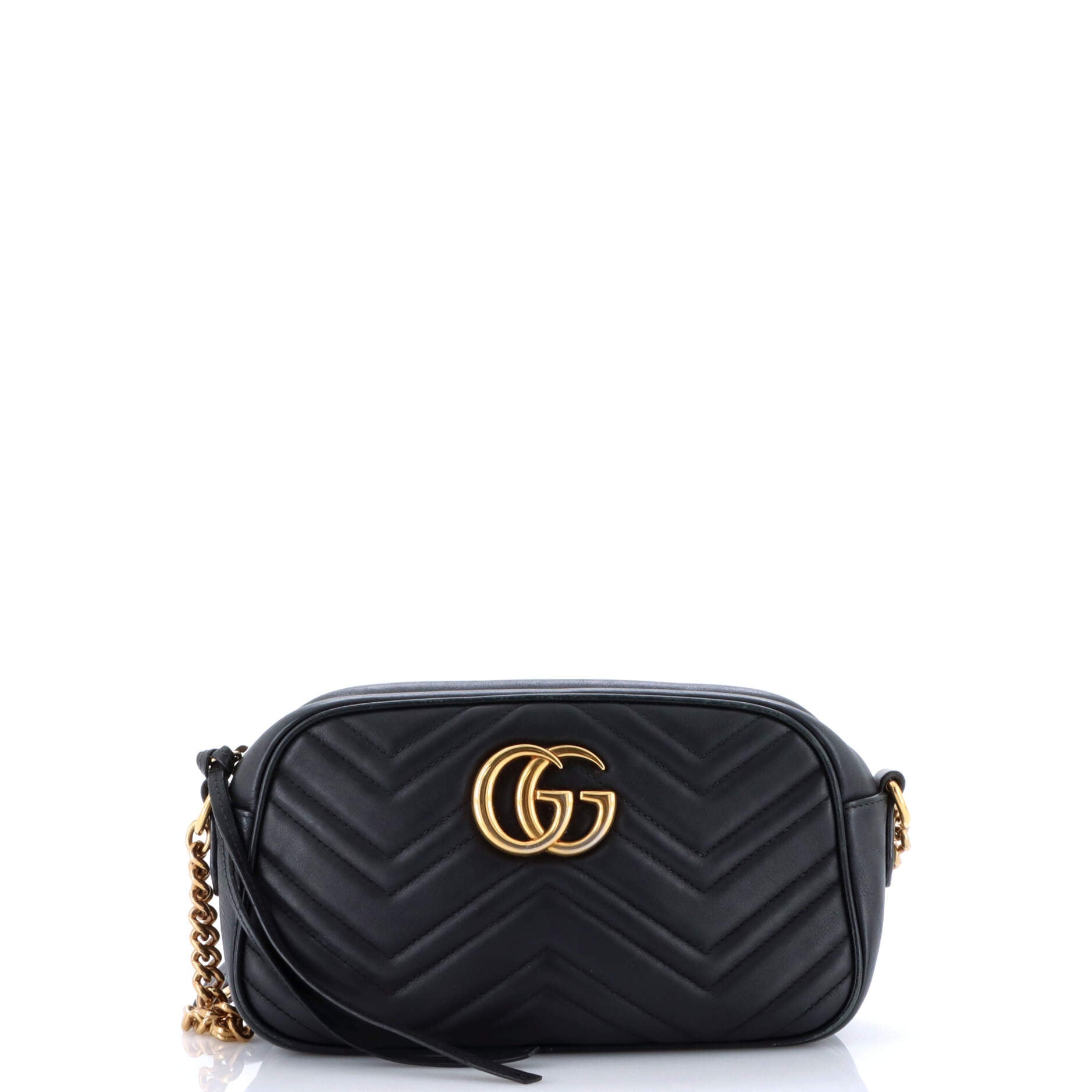 GG Marmont Shoulder Bag Matelasse Leather Small