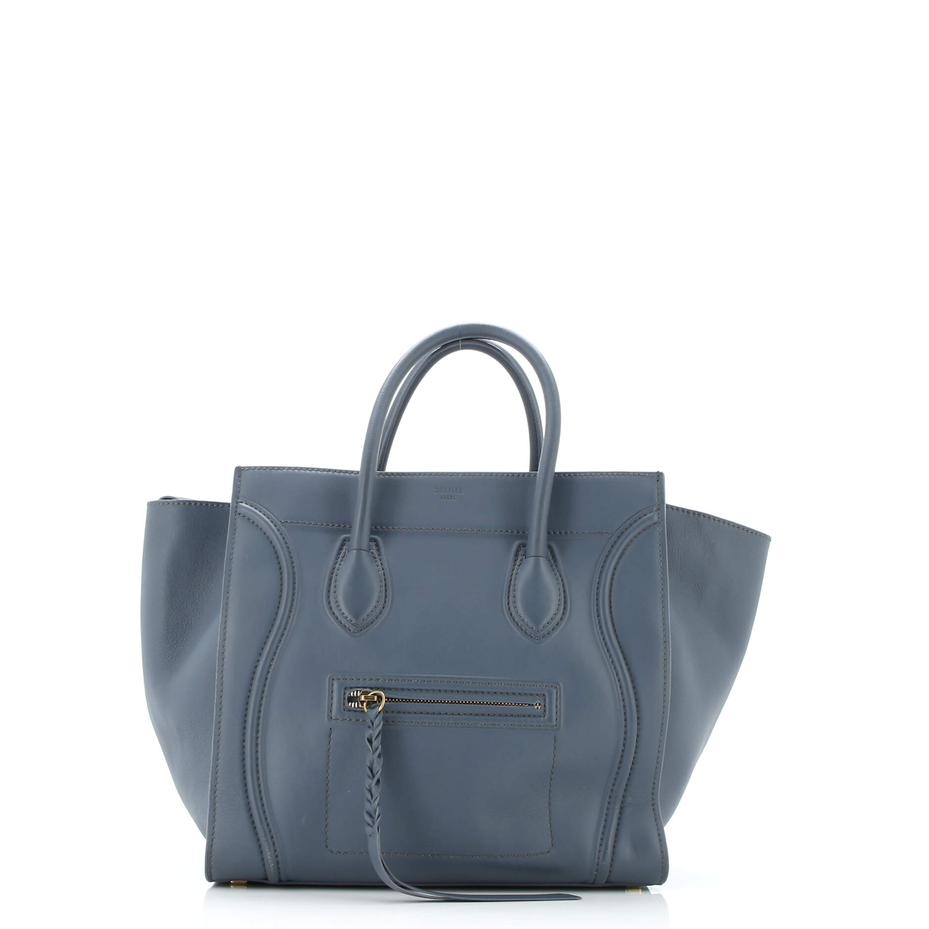 Luggage Bag Grainy Leather Mini