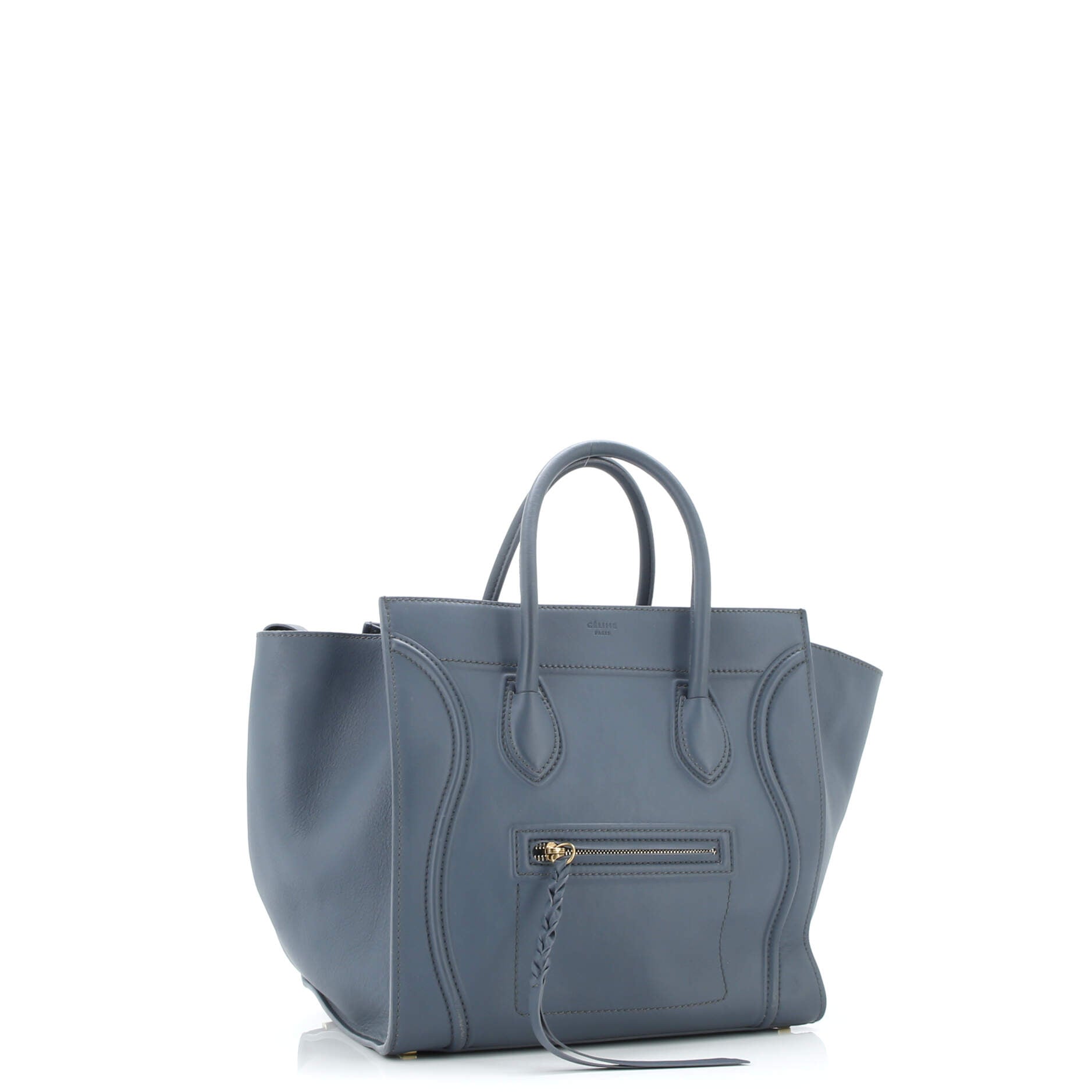 Luggage Bag Grainy Leather Mini
