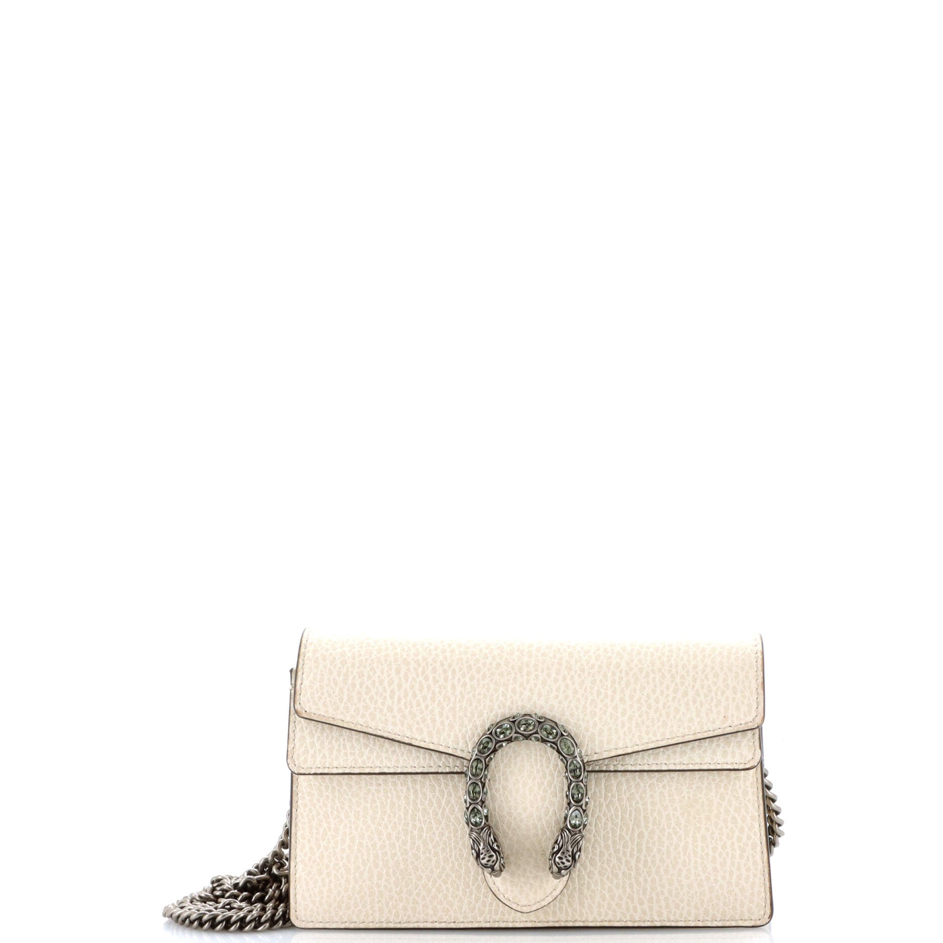 Dionysus Chain Wallet Leather with Embellished Detail Small