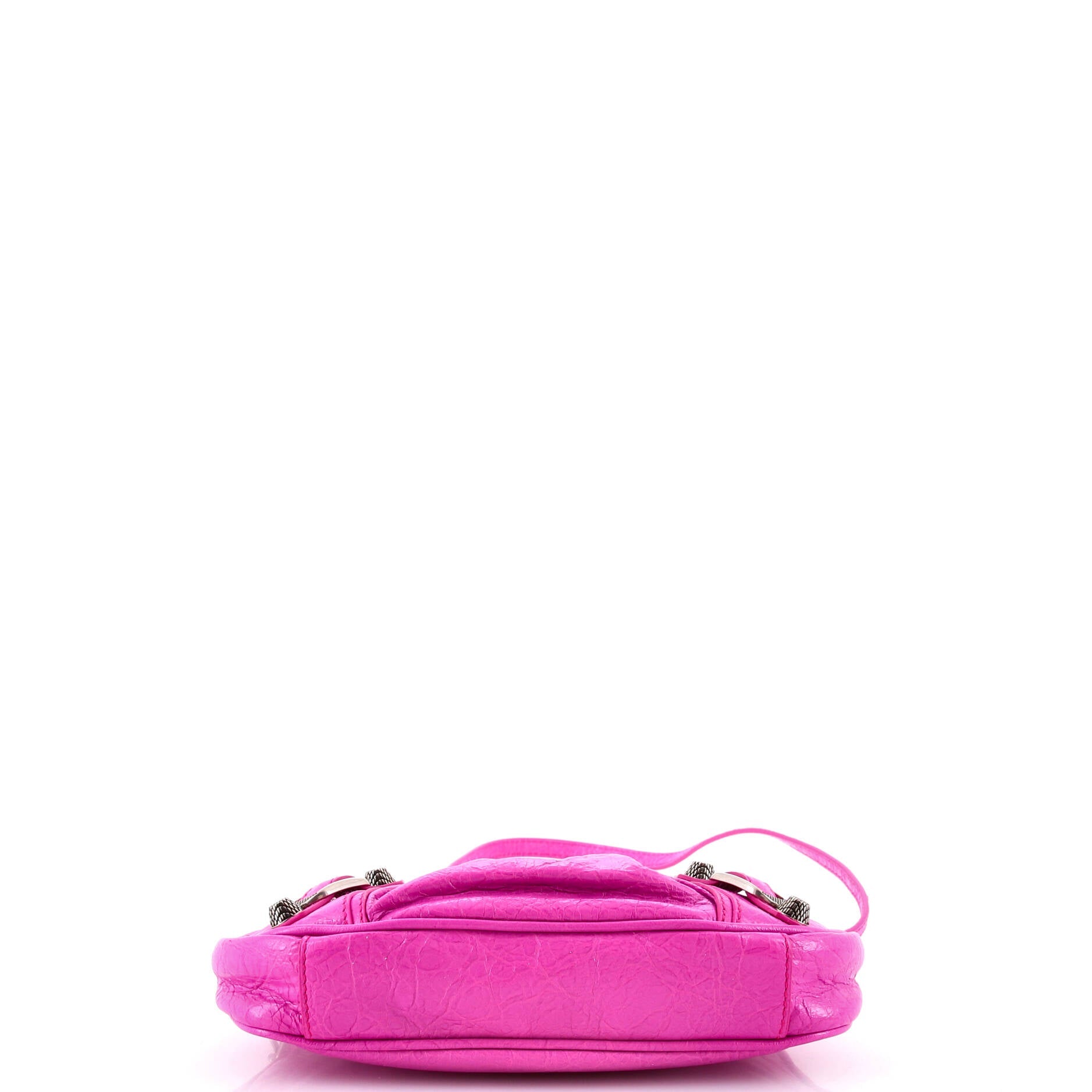 Le Cagole Giant Studs Shoulder Bag Leather Mini