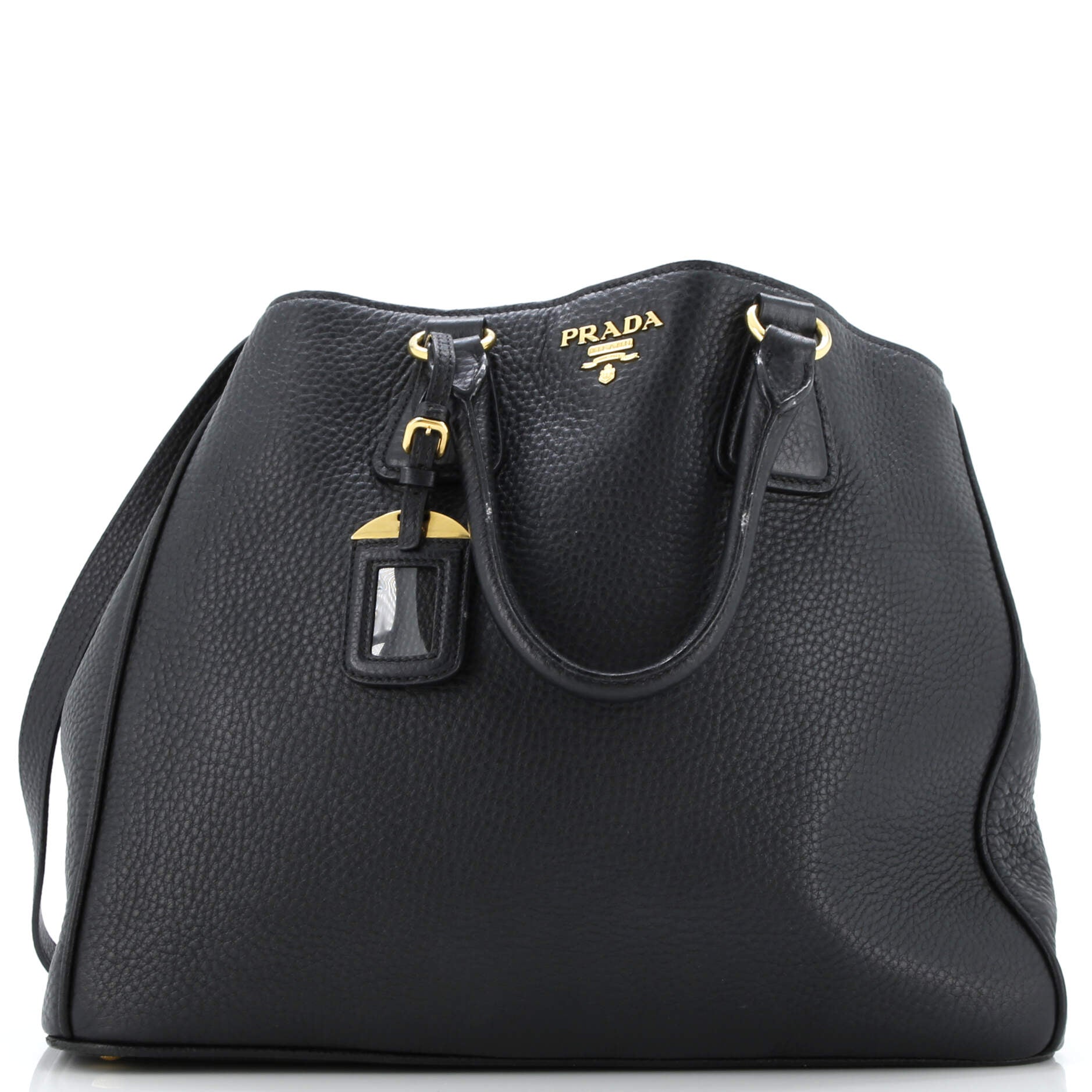 Convertible Open Tote Leather Large