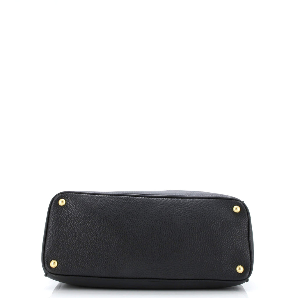Convertible Open Tote Leather Large
