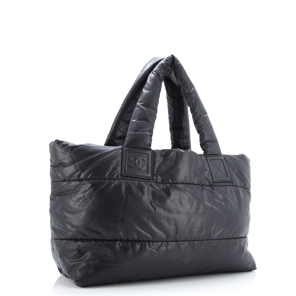 Coco Cocoon Reversible Tote Quilted Nylon Medium