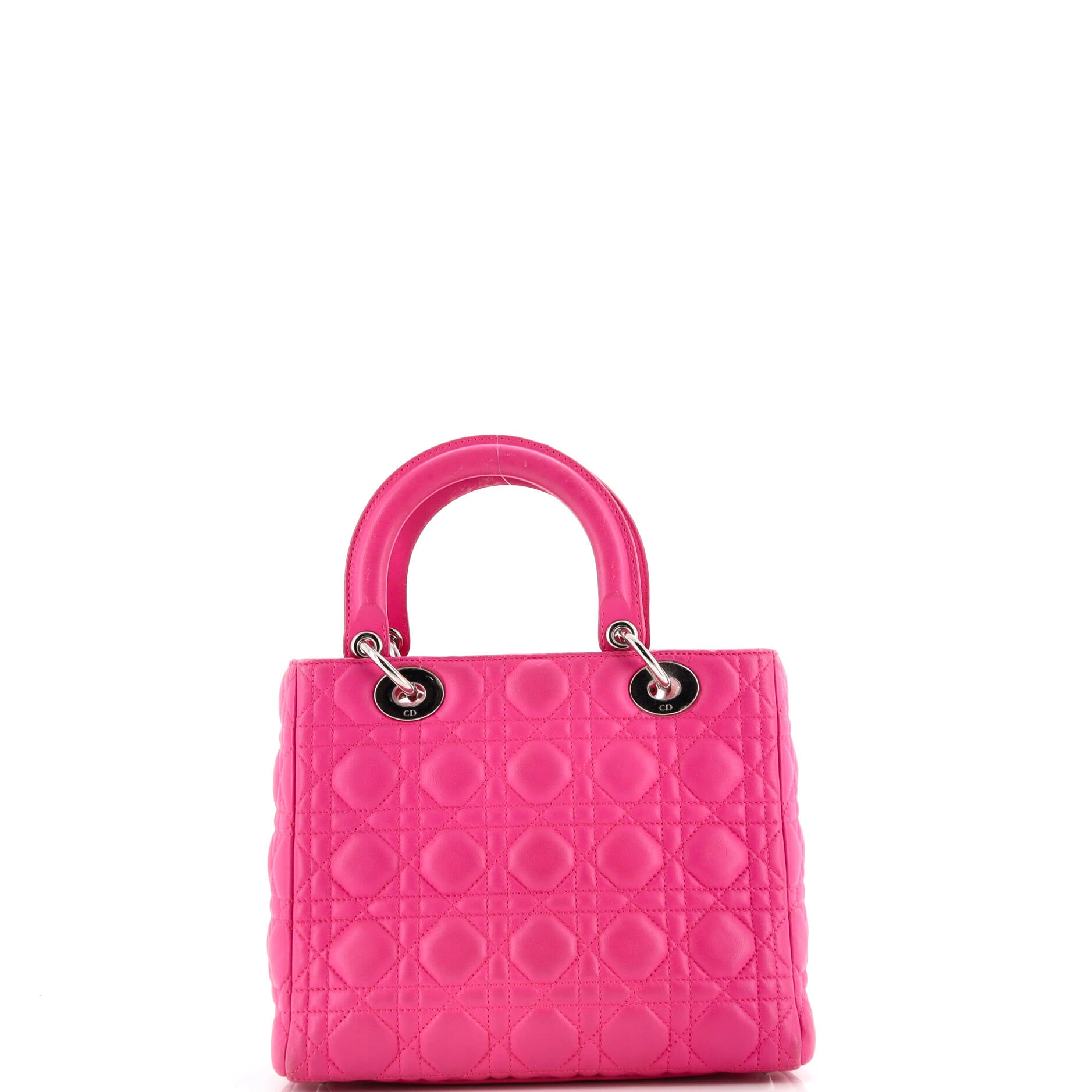 Lady Dior Bag Cannage Quilt Lambskin Medium