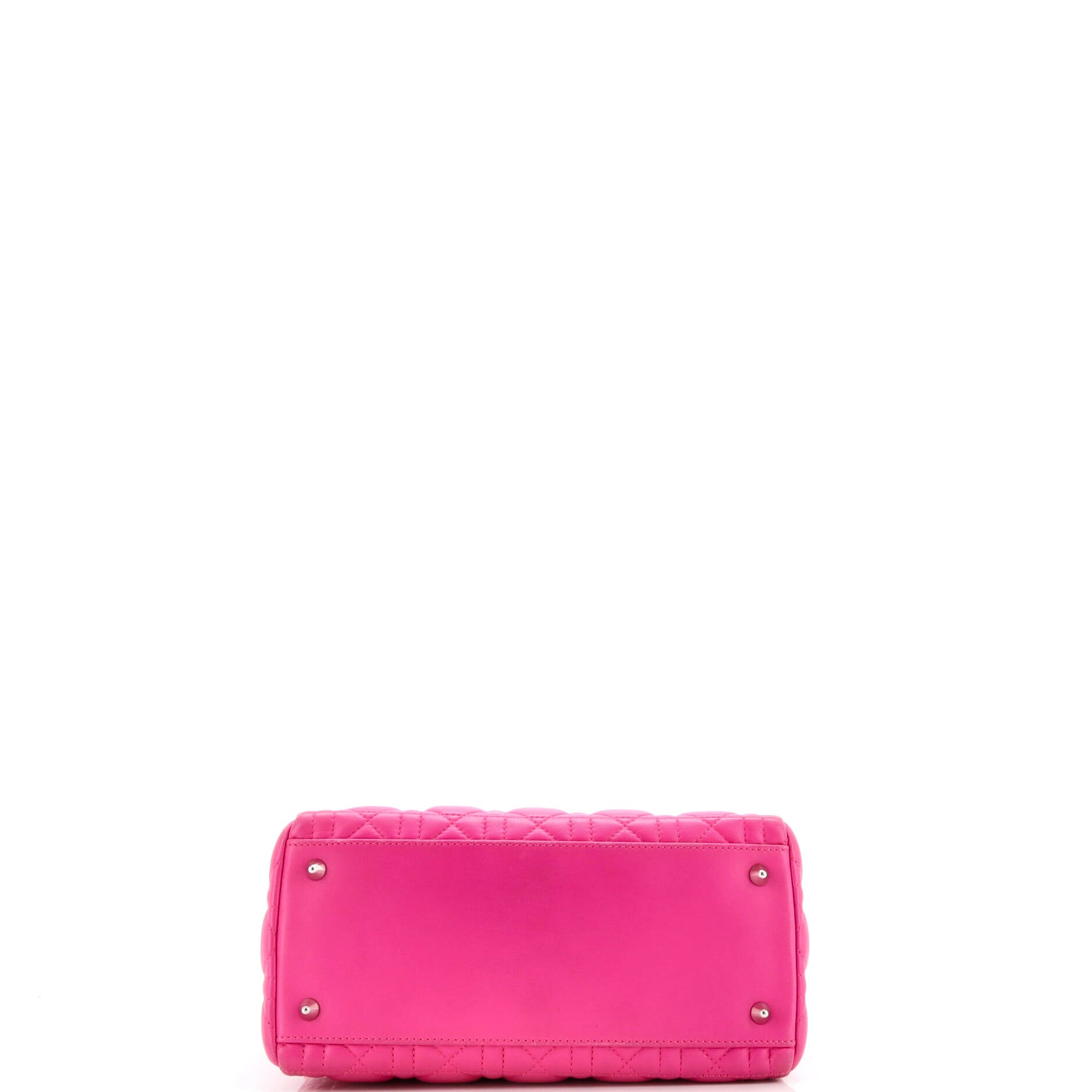 Lady Dior Bag Cannage Quilt Lambskin Medium
