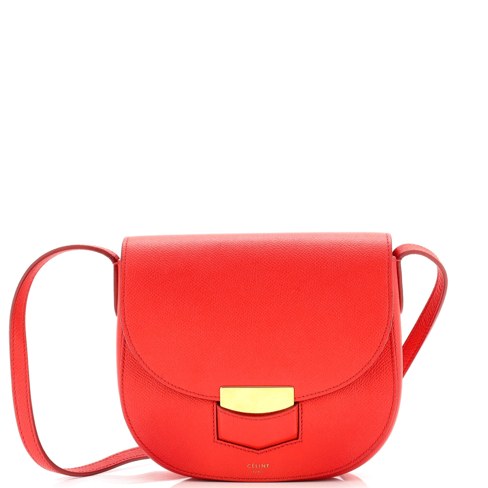 Trotteur Crossbody Bag Grainy Leather Small