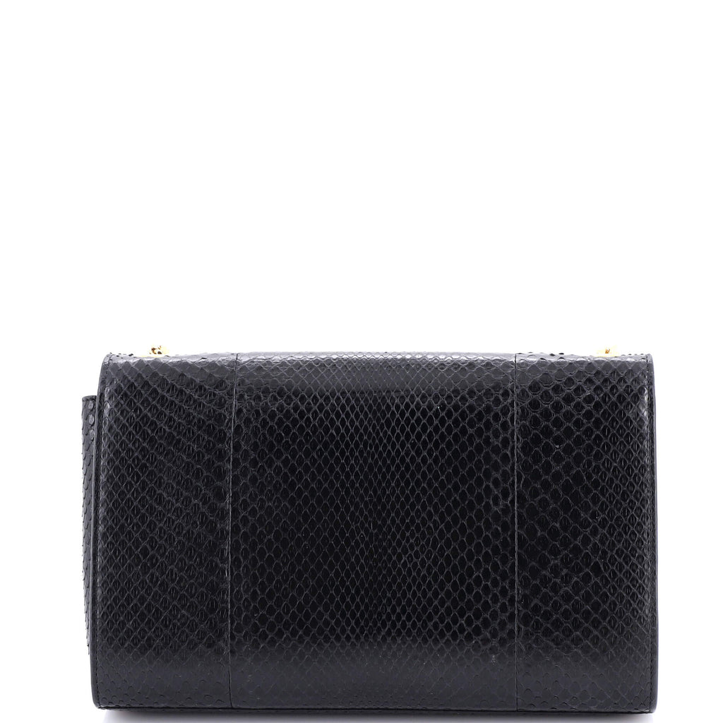 Classic Monogram Tassel Crossbody Bag Python Medium