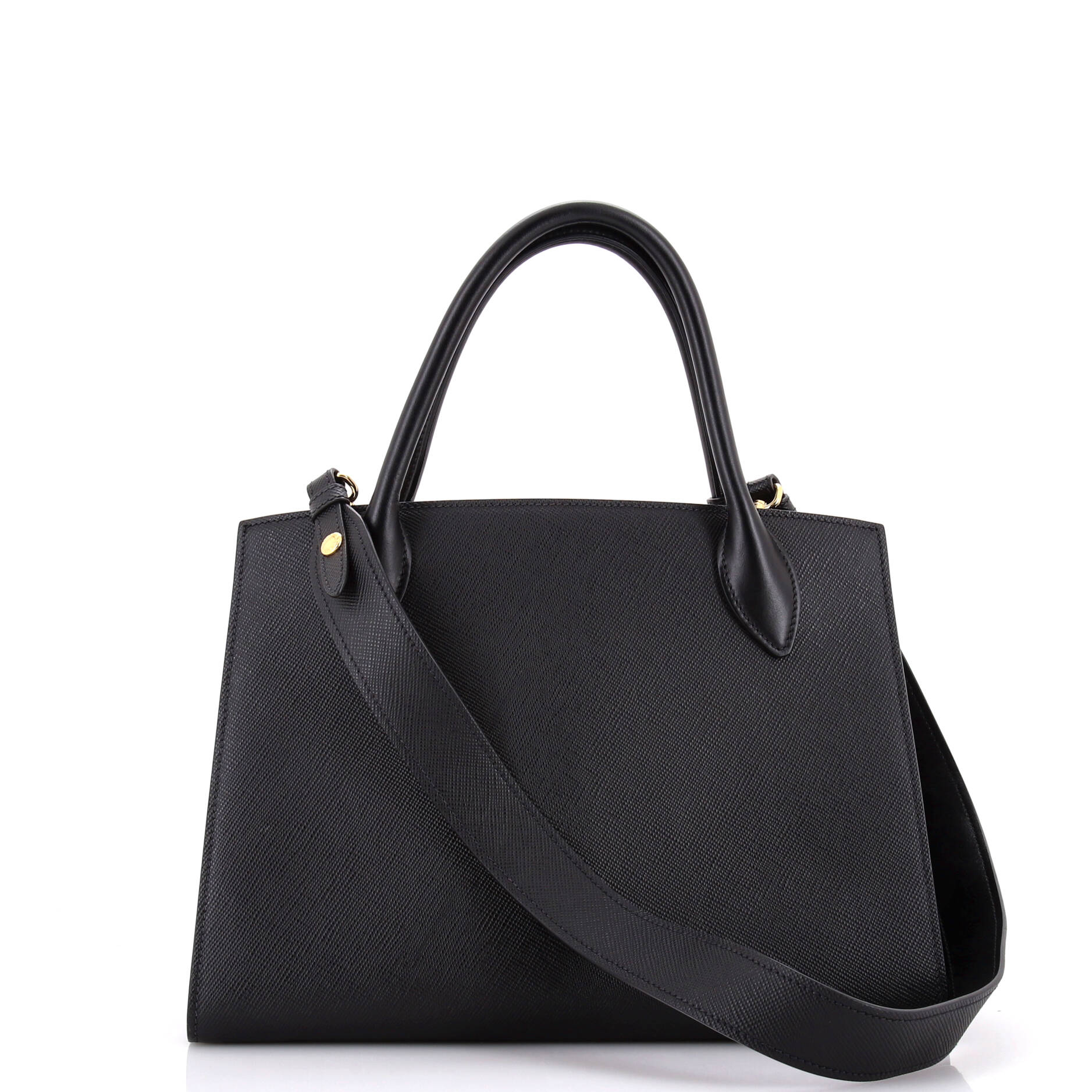 Monochrome Tote Saffiano with City Calf Medium