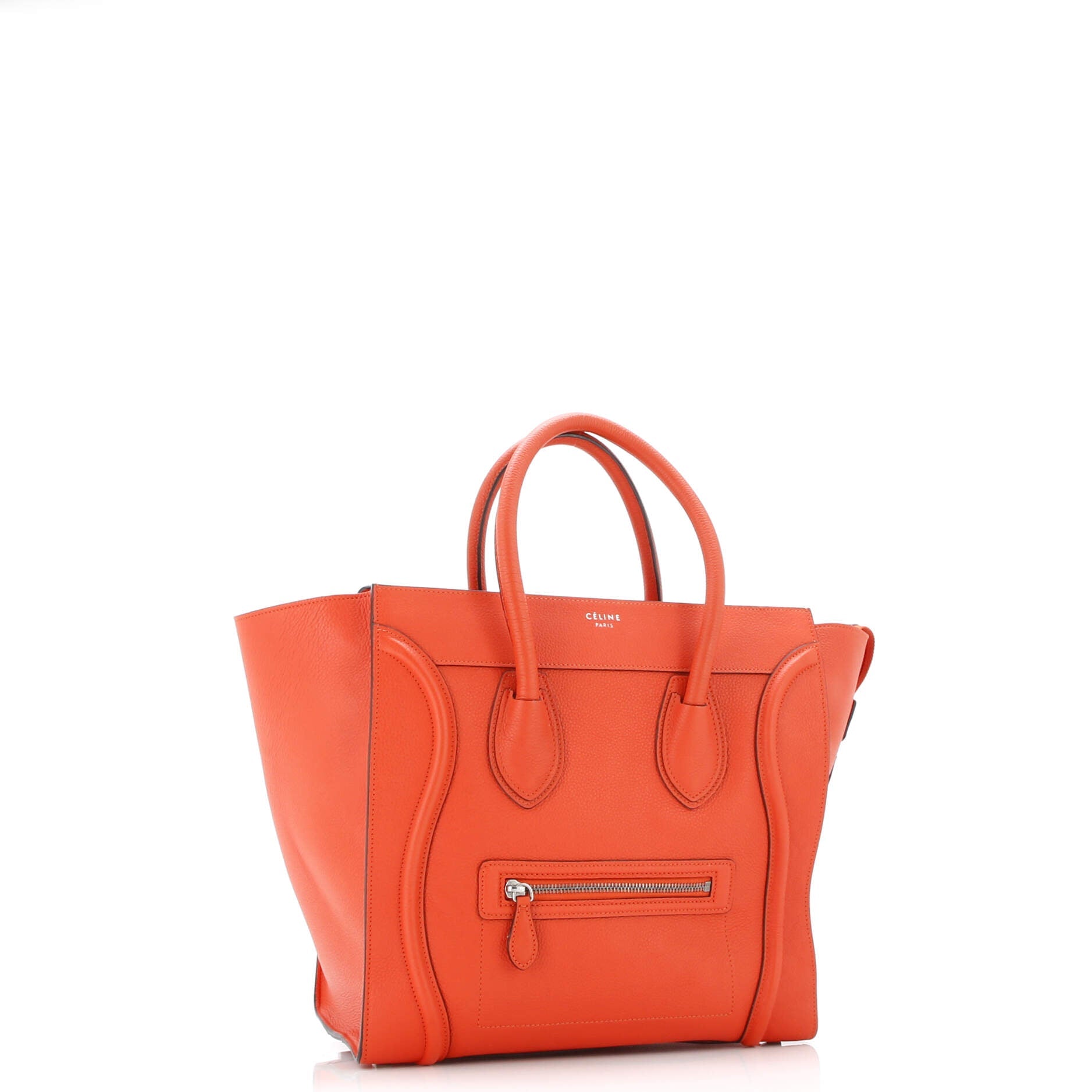 Luggage Bag Grainy Leather Mini