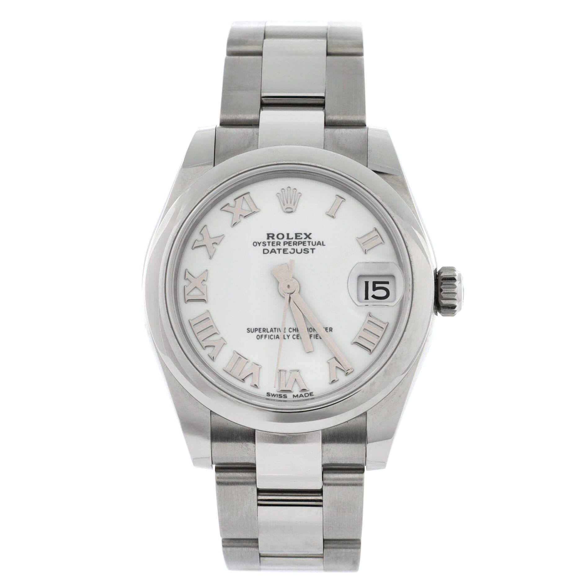 Oyster Perpetual Datejust Automatic Watch Stainless Steel 31