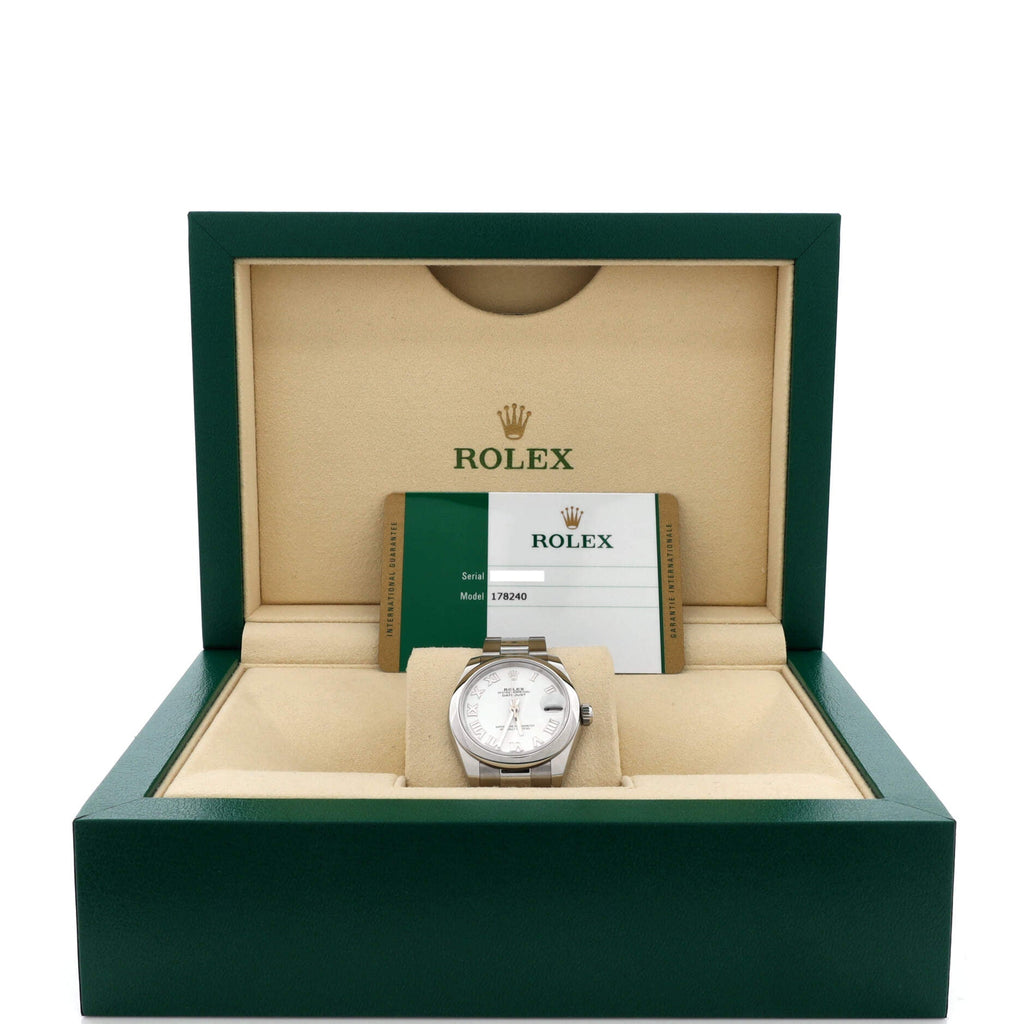 Oyster Perpetual Datejust Automatic Watch Stainless Steel 31