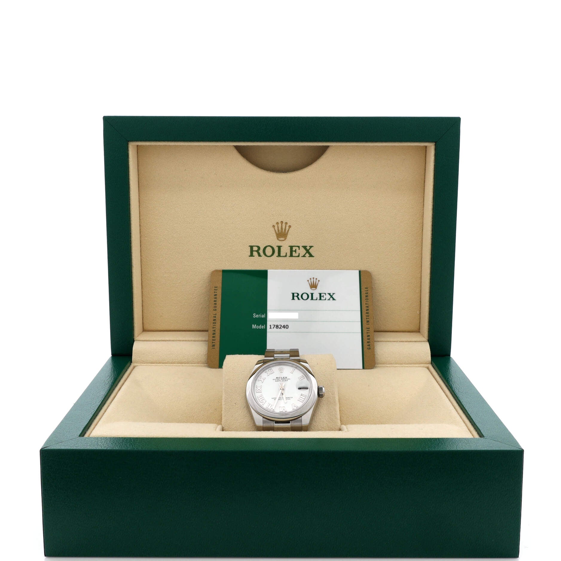 Oyster Perpetual Datejust Automatic Watch Stainless Steel 31