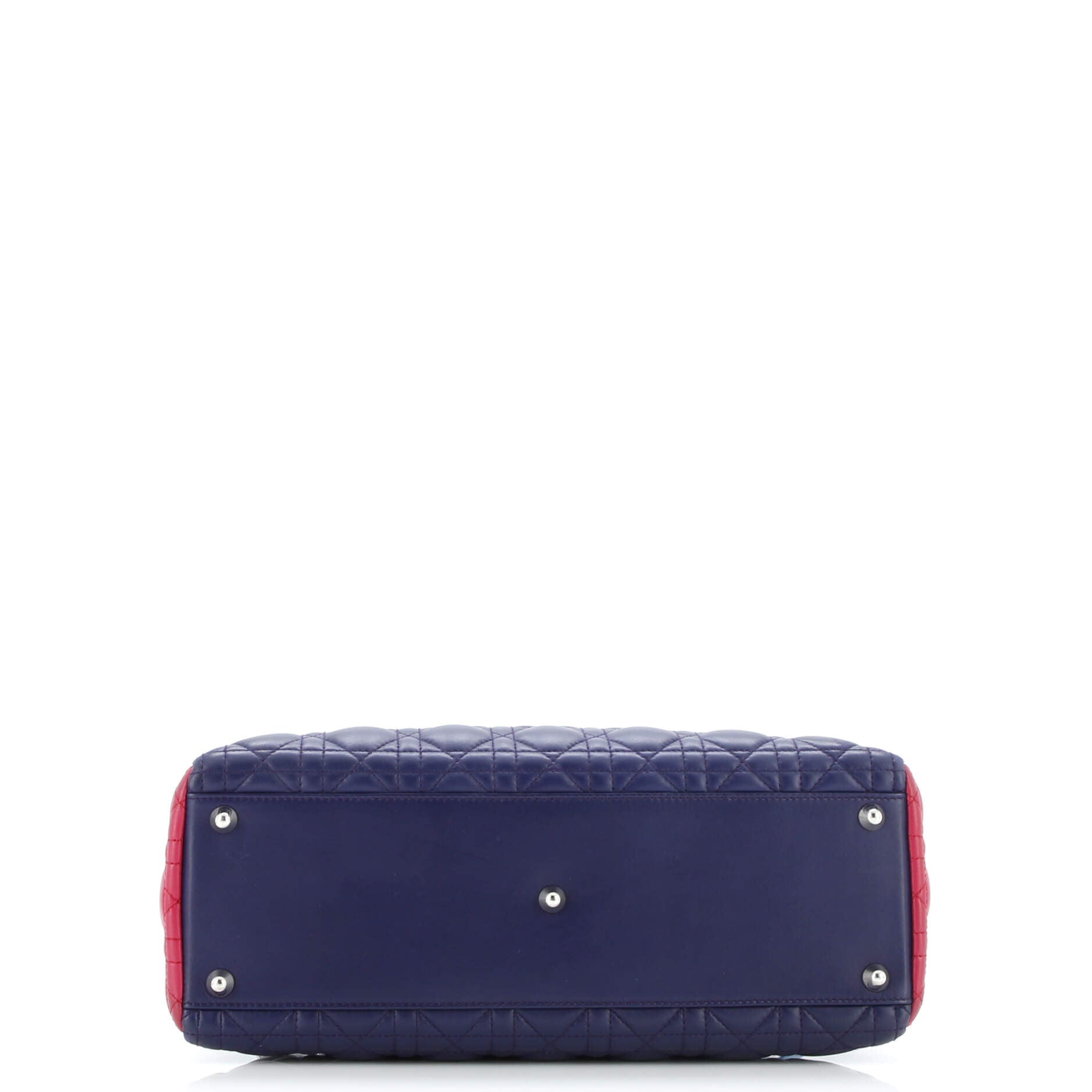 Lady Dior Bag Cannage Quilt Lambskin Large