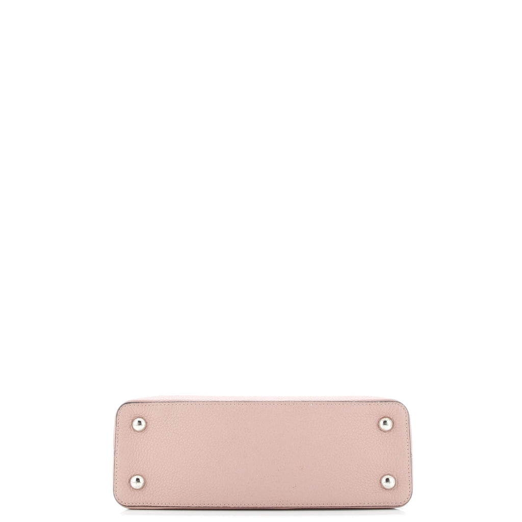 Capucines Bag Leather with Python PM