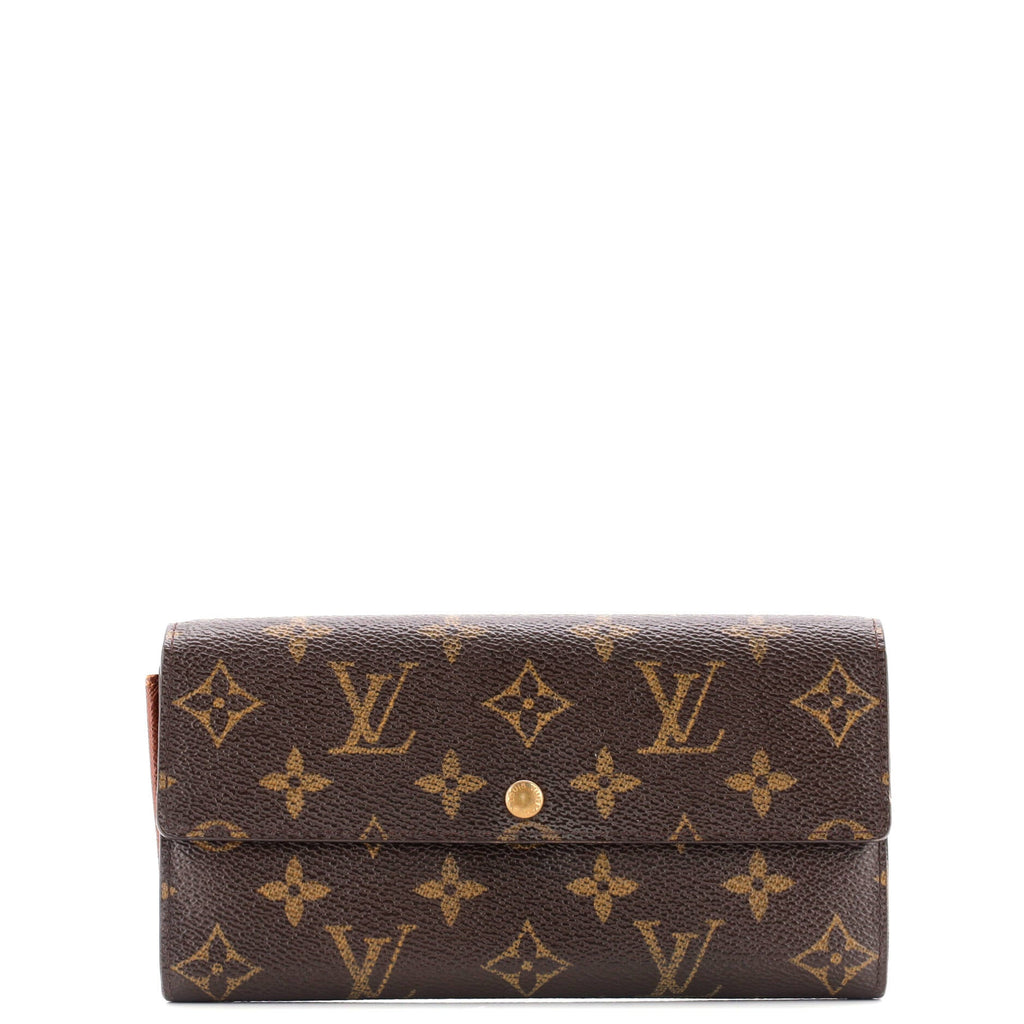 Sarah Wallet Monogram Canvas