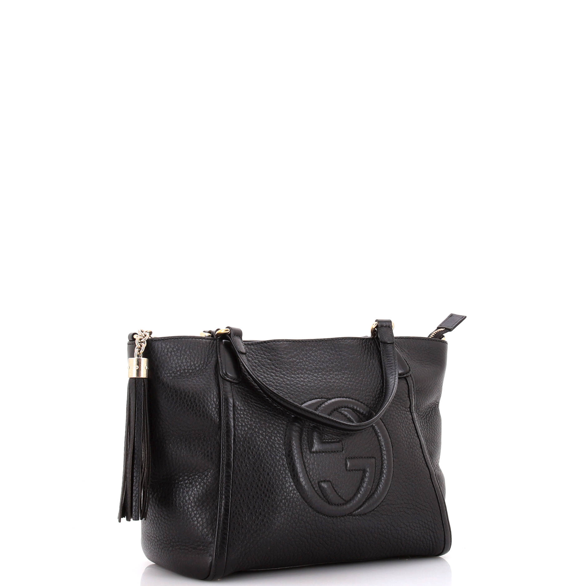 Soho Convertible Top Handle Bag Leather Small